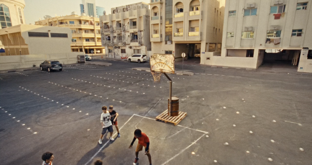 Holiverse x Partizan 3x3 Media Basketball League production still